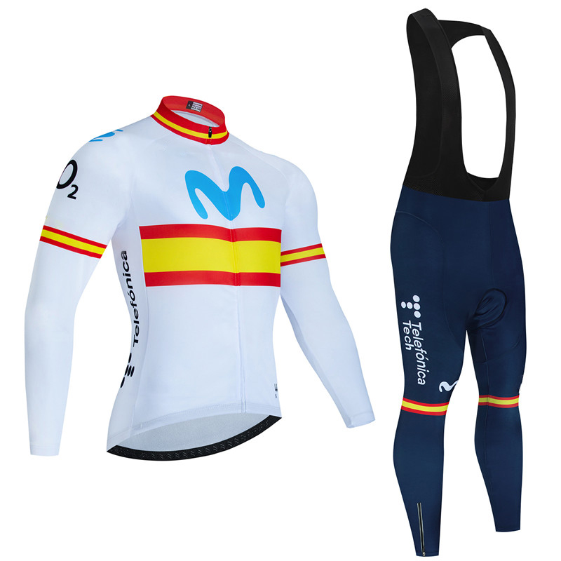 Spain Movistar Autumn Long Sle - đánh giá và giá Quality Cycling Gear