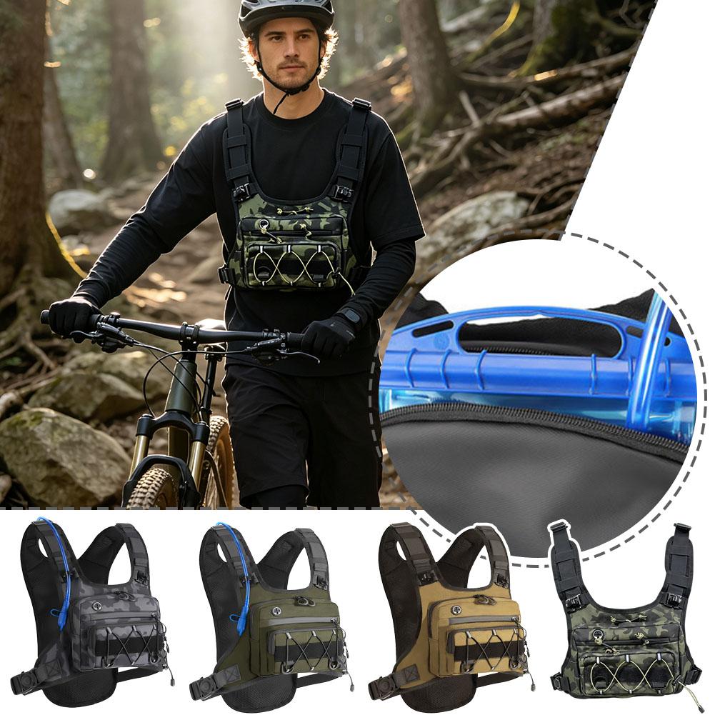 Running Chest Pack Hydration V - đánh giá và giá Cycling Gear Travel Bag