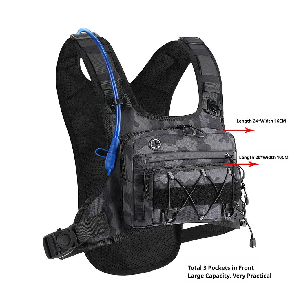 Running Chest Pack Hydration V - đánh giá và giá Cycling Gear Travel Bag
