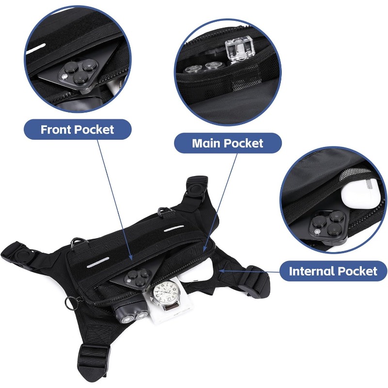 Vest Bag Multifunctional Tacti - đánh giá và giá Cycling Gear Travel Bag