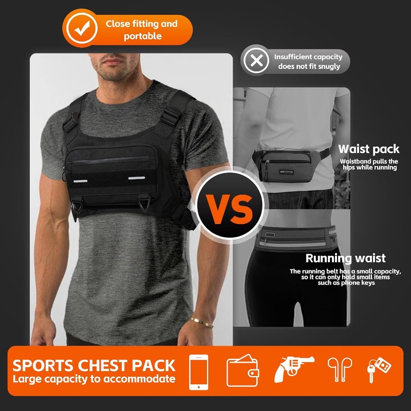 Vest Bag Multifunctional Tacti - đánh giá và giá Cycling Gear Travel Bag