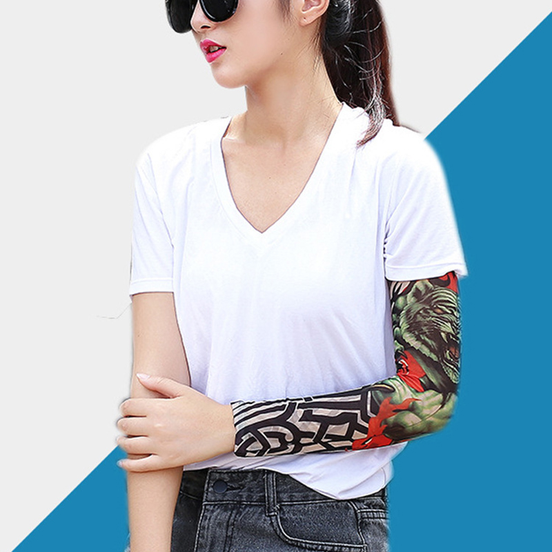 1 Pc Summer Tattoo Sleeve UV S - đánh giá và giá Cycling Glove