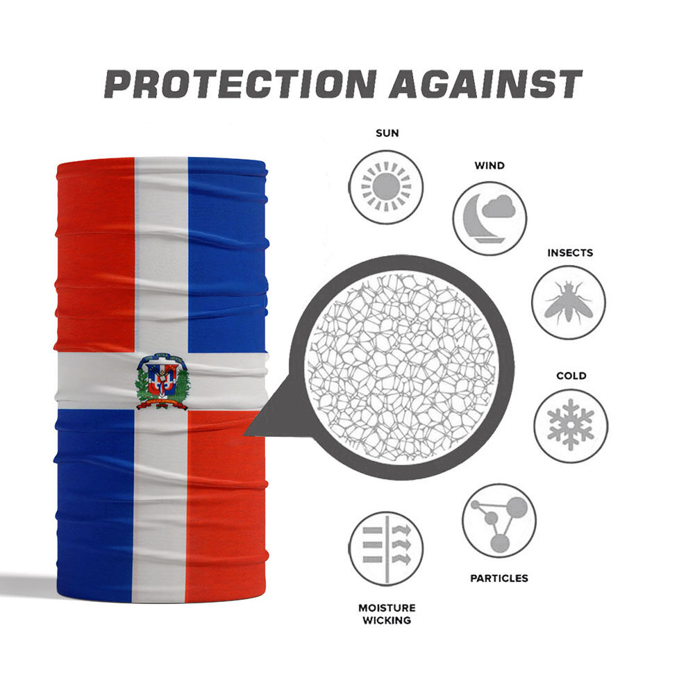 Dominica National Flag Bandana - đánh giá và giá Cycling Gear For Men
