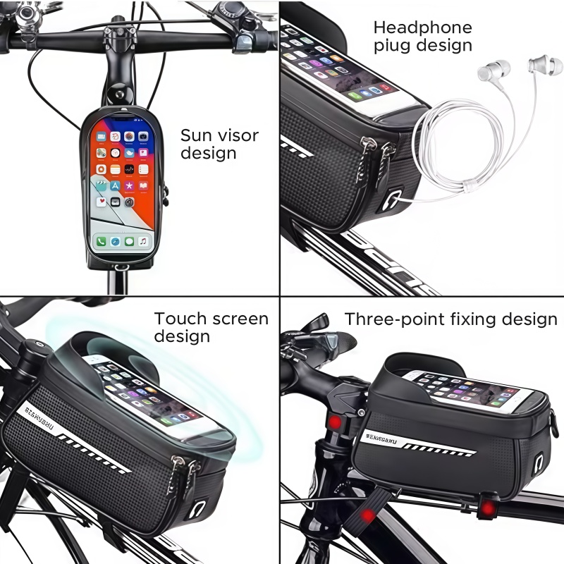 Waterproof Sun Visor Touch Scr - đánh giá và giá Cycling Gear Travel Bag