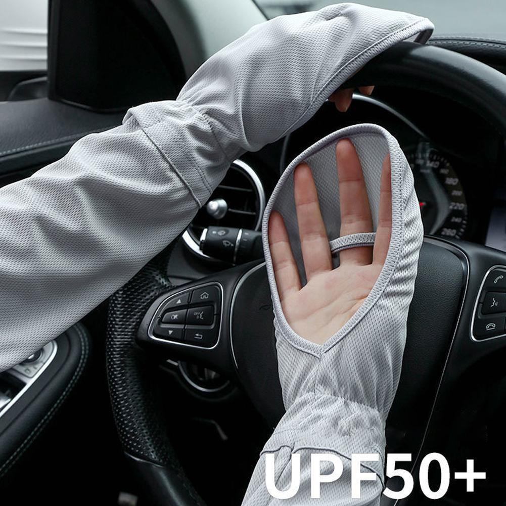Solid Color Large Ice Silk Glo - đánh giá và giá Cycling Glove