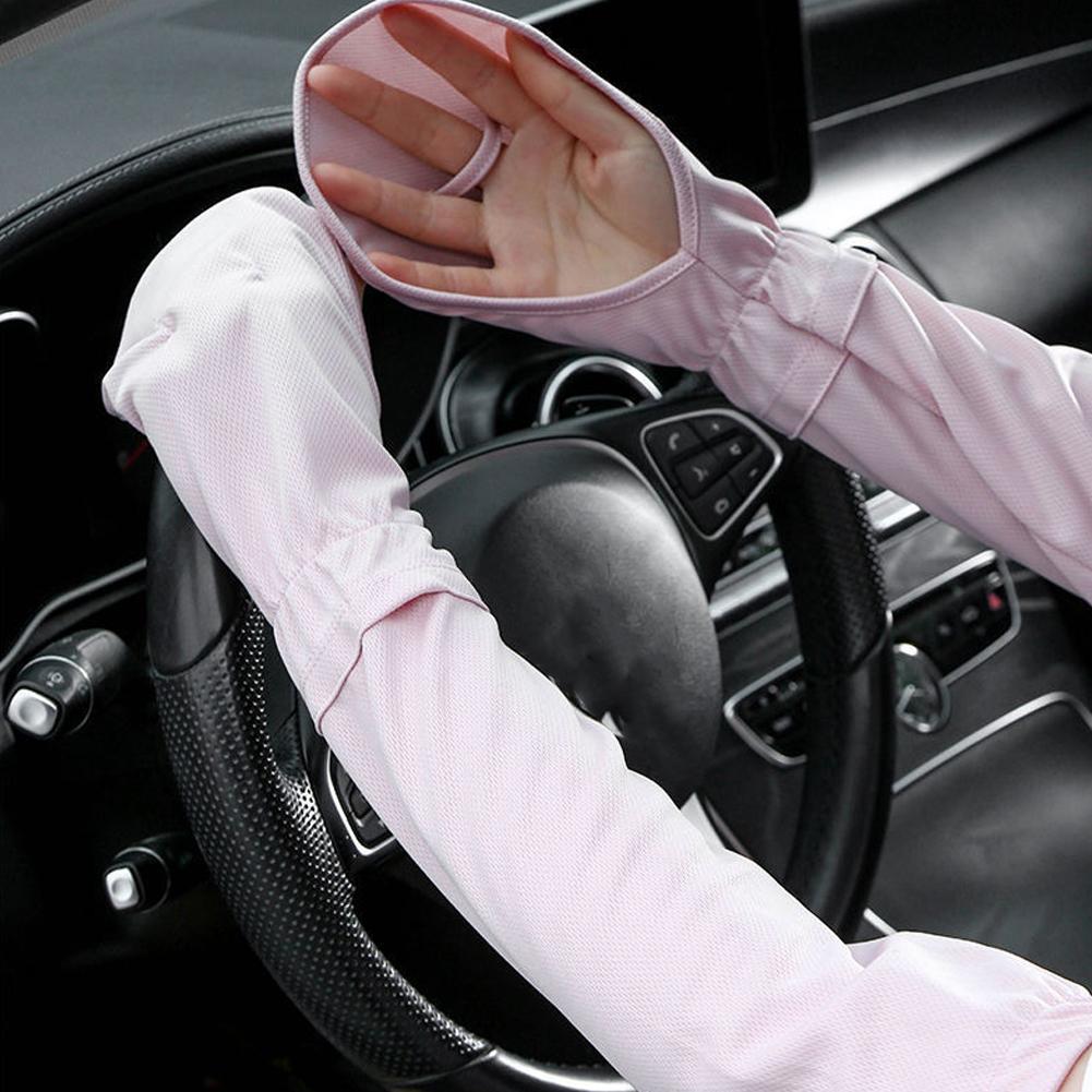 Solid Color Large Ice Silk Glo - đánh giá và giá Cycling Glove