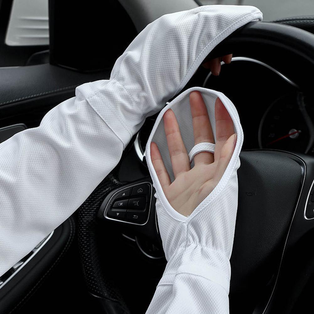 Solid Color Large Ice Silk Glo - đánh giá và giá Cycling Glove