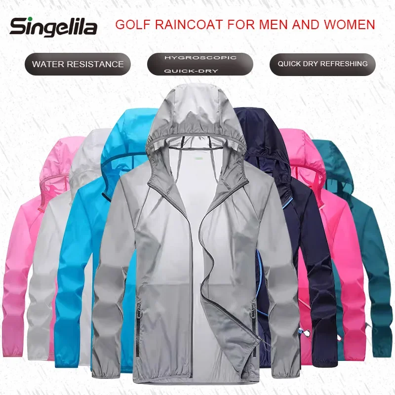 Golf Raincoat Lightweight Jack - đánh giá và giá Cycling Gear Rain