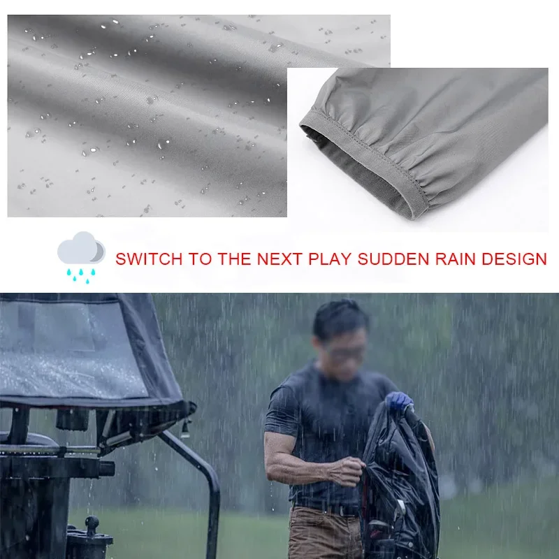 Golf Raincoat Lightweight Jack - đánh giá và giá Cycling Gear Rain