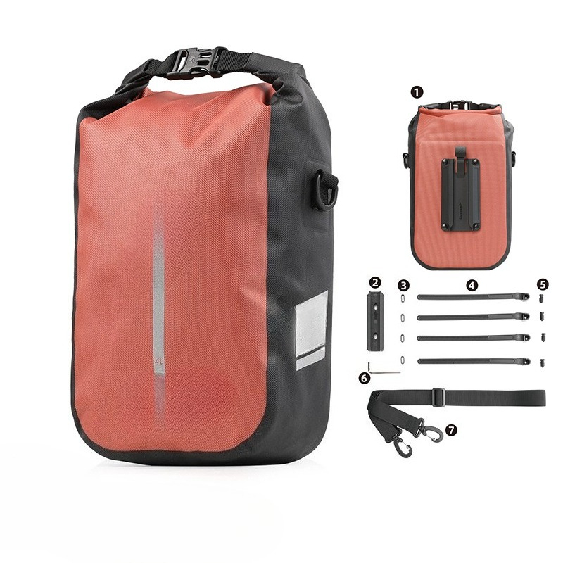 Bicycle bag 4L fully waterproo - đánh giá và giá Cycling Hand Gear