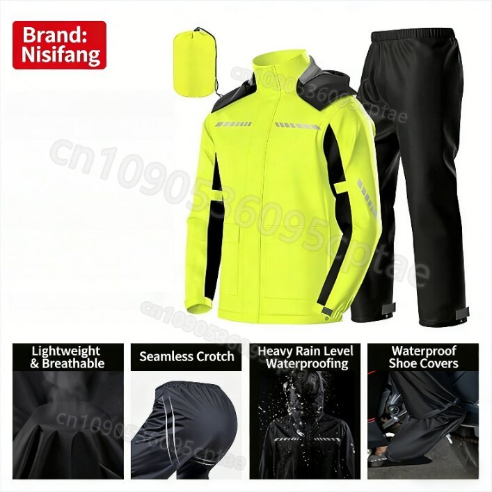Waterproof Split Motorcycle Ra - đánh giá và giá Cycling Gear Rain