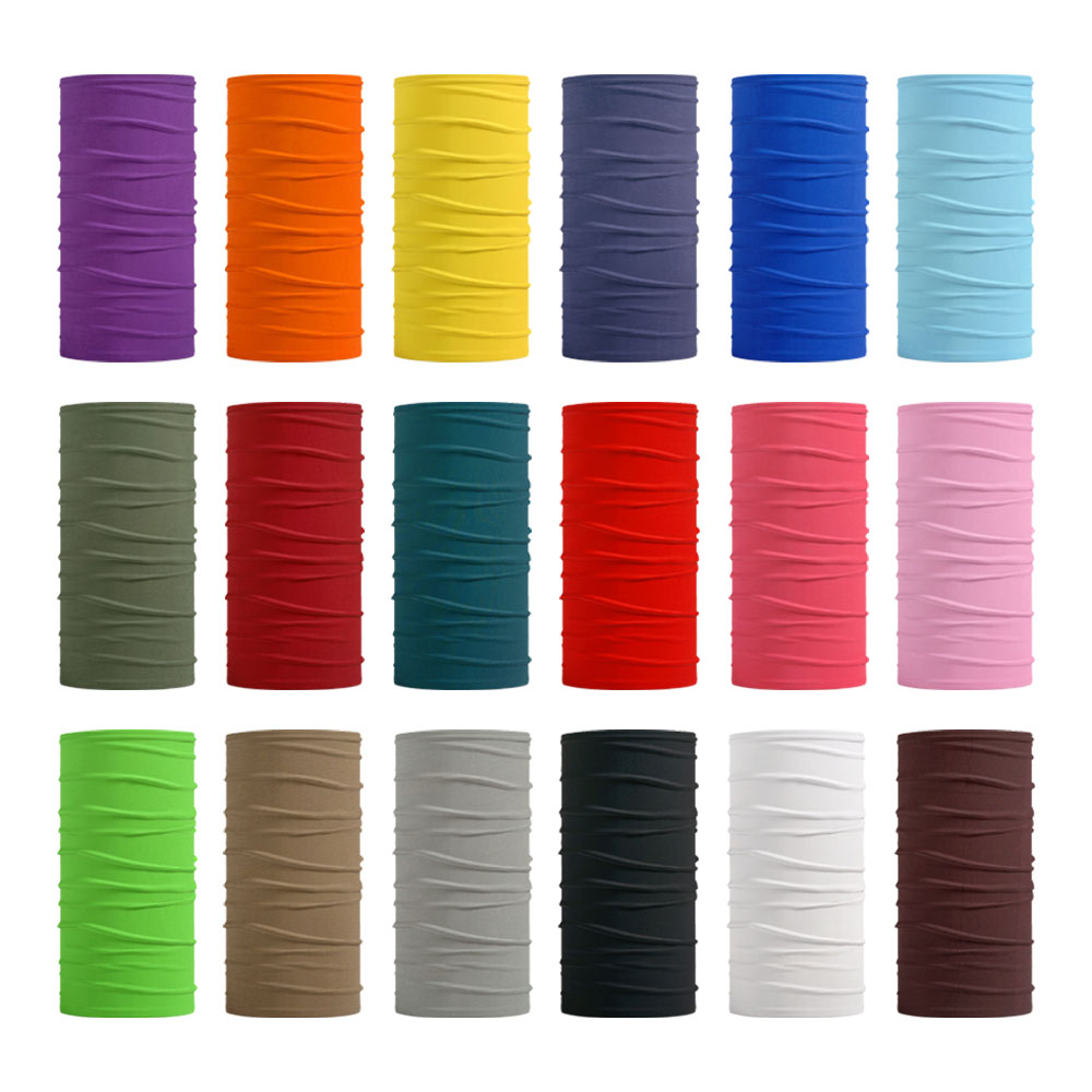 Seamless Solid Color Bandanas  - đánh giá và giá Cycling Gear For Men