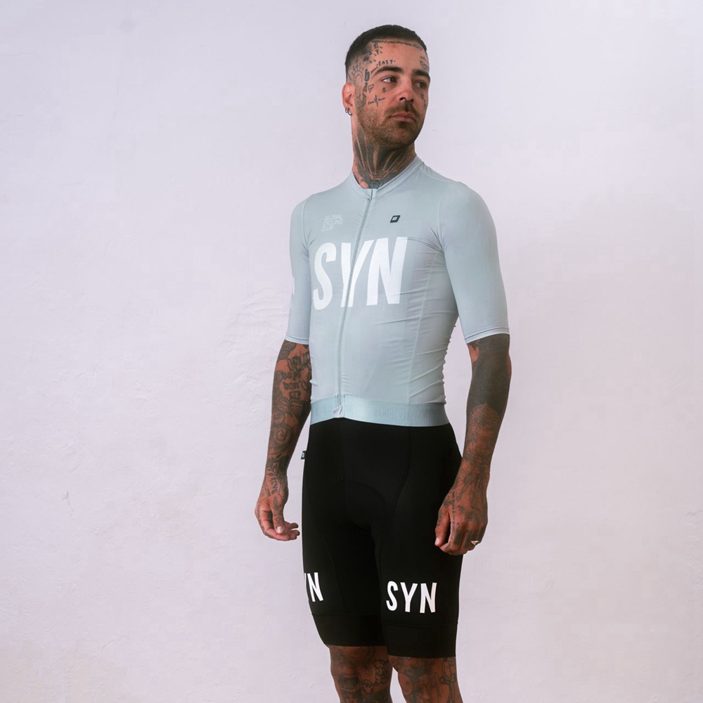 Silver gray short sleeved cycl - đánh giá và giá Cycling Bib Shorts